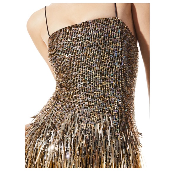 ALICE + OLIVIA Fifi Embellished Mini Cami Dress - Picture 7 of 17